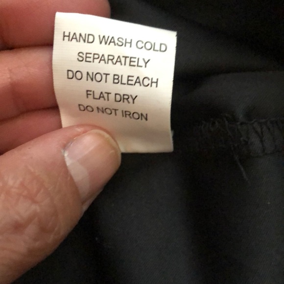 A totally cool vegan leather black peplum skirt. - Picture 6 of 6